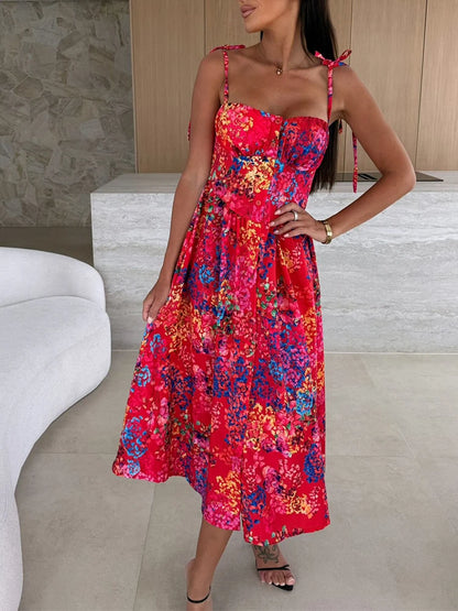 Vestido largo verano capri