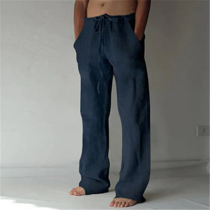 Pantalones de lino  algodón y lino