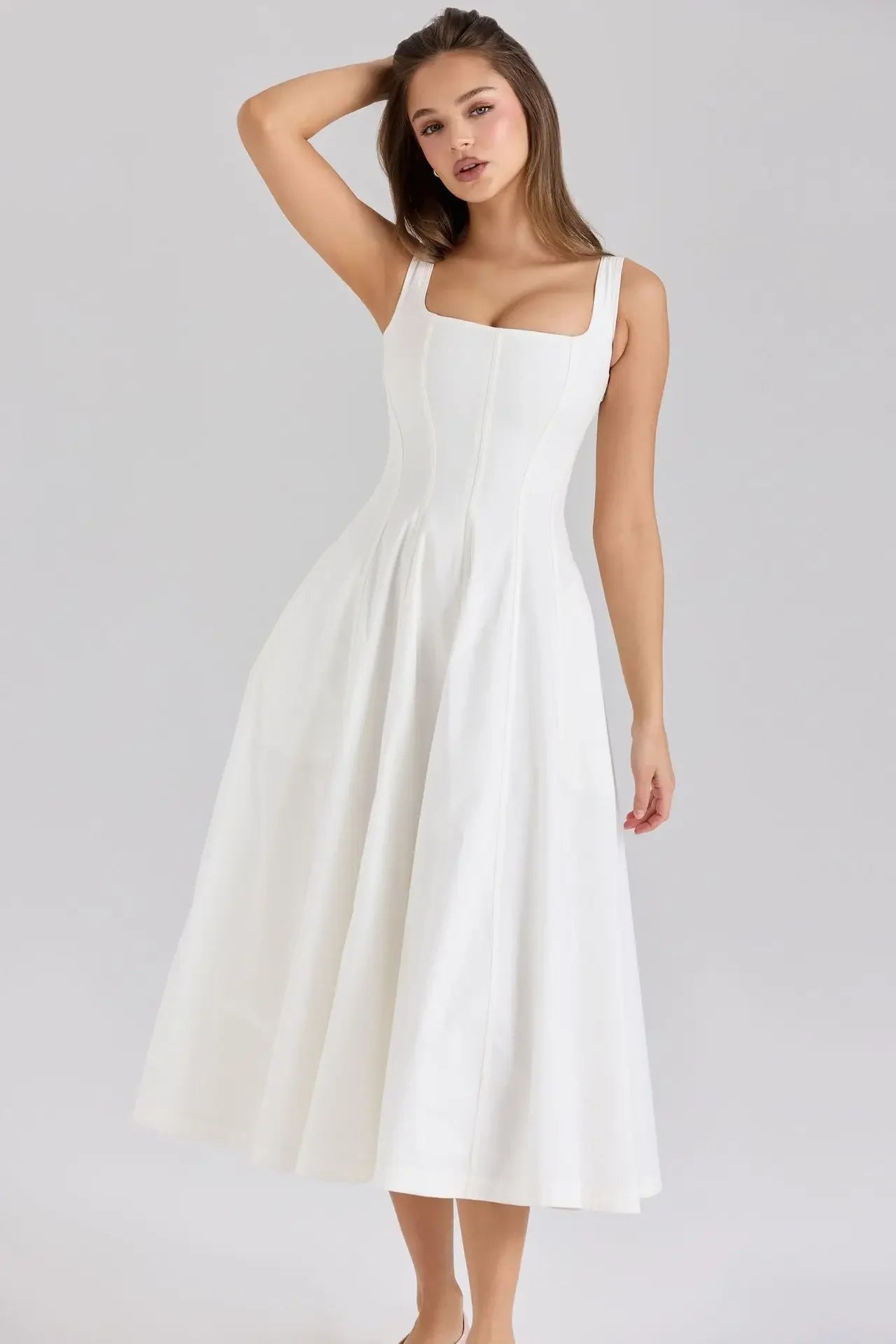 Vestido jardinera princesa