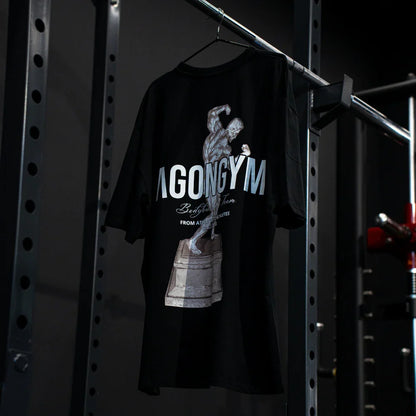 Camiseta de algodón para informal para gimnasio