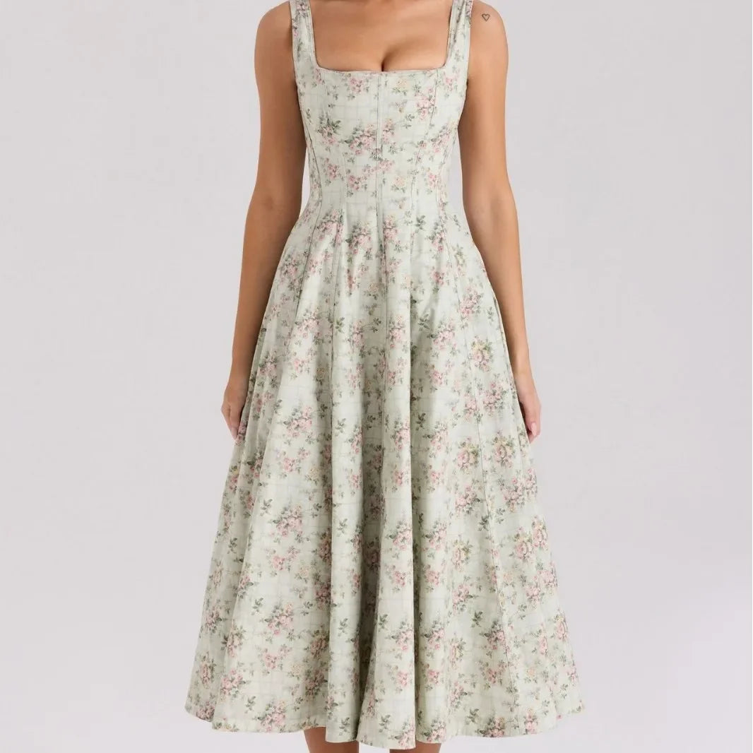 Vestido jardinera princesa