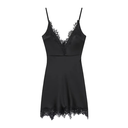 Vestido camisola con elegante y sexy a la moda