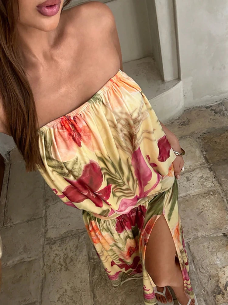 Vestido largo vacaciones