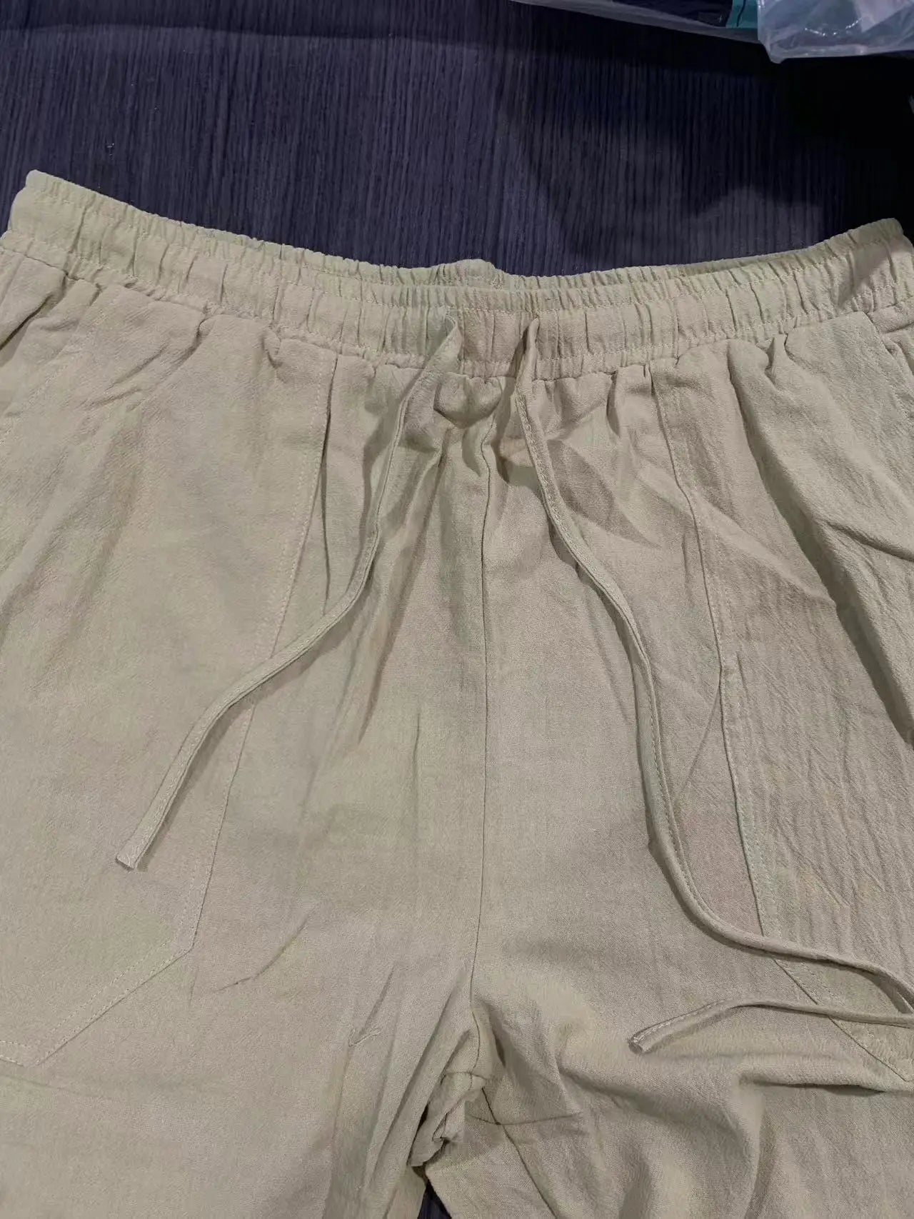 Pantalones de lino  algodón y lino