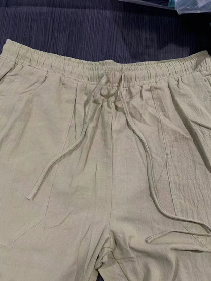 Pantalones de lino  algodón y lino