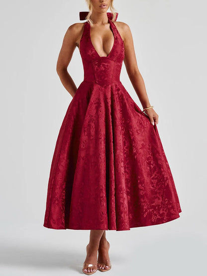 Vestido reina escotado