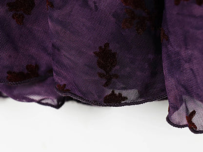 Vestido elegante morado