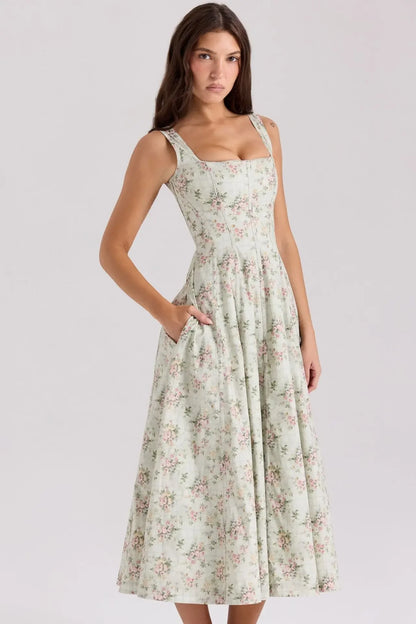 Vestido jardinera princesa