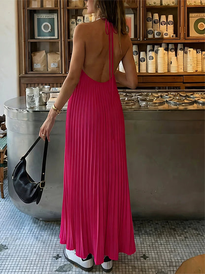 Vestido hologado verano elegante