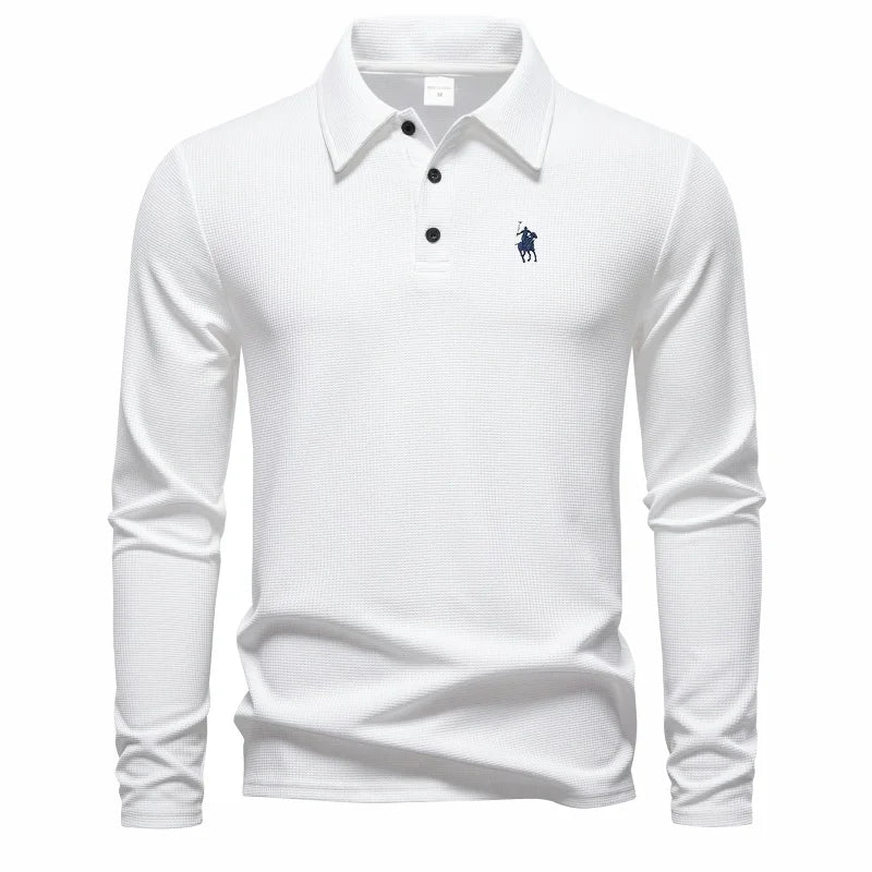 Camiseta Polo de Alta Gama, Bordada