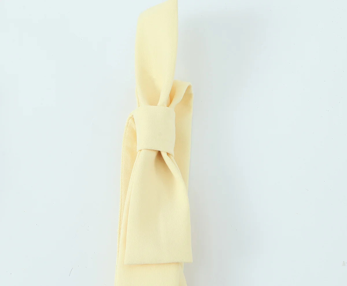 Women's Summer Sexy Sleeveless Bow Square Neck Tops