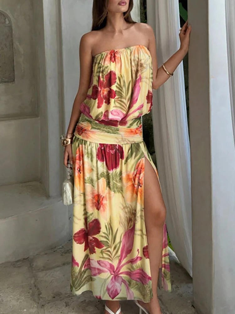 Vestido largo vacaciones