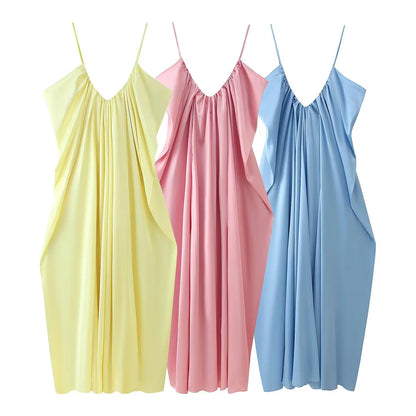 Vestido coctel largo elegante