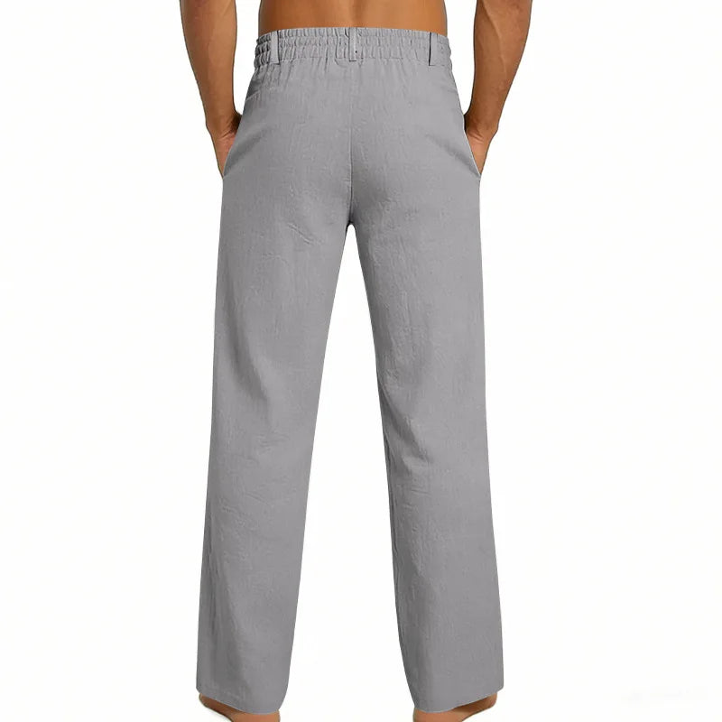 Pantalones Lino, Estilo Italiano Nápoles