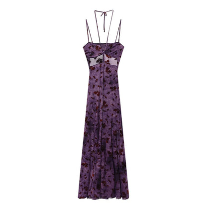 Vestido floral discreto elegante
