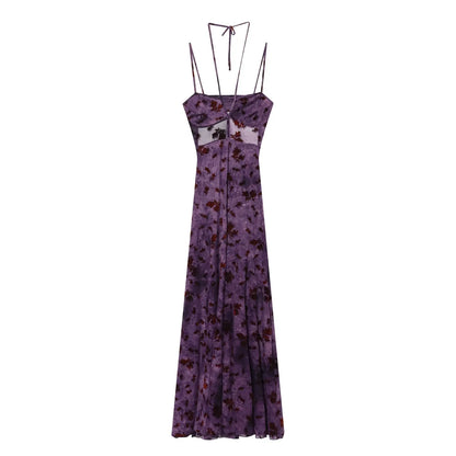 Vestido floral discreto elegante