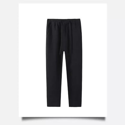 Pantalones casuales de lino  hasta el tobillo