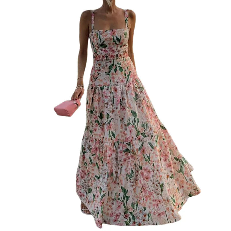 Vestido kayros floral elegante