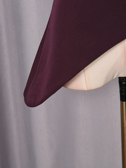 blusa elegante de cintura alta sin mangas con cuello redondo