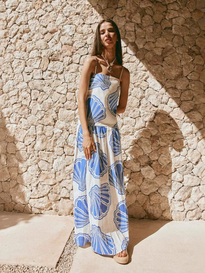 Vestido largo elegante verano