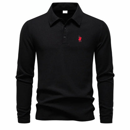 Camiseta Polo de Alta Gama, Bordada