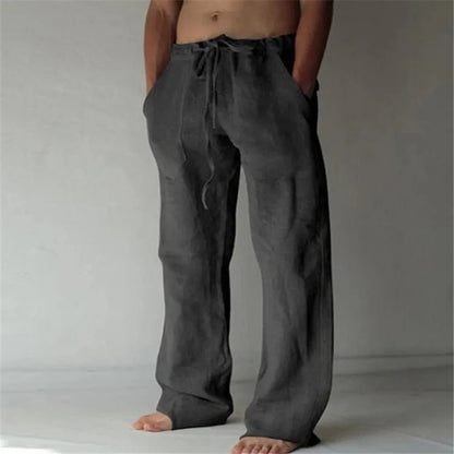 Pantalones de lino  algodón y lino