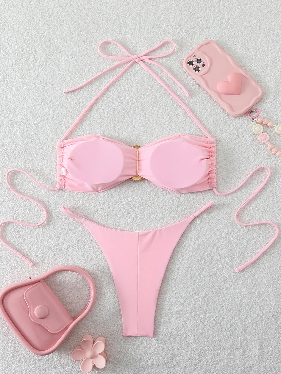 Bikini santorine sexy vacaciones