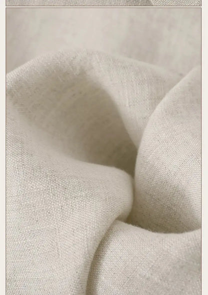 Pantalones de Lino Estilo Chino