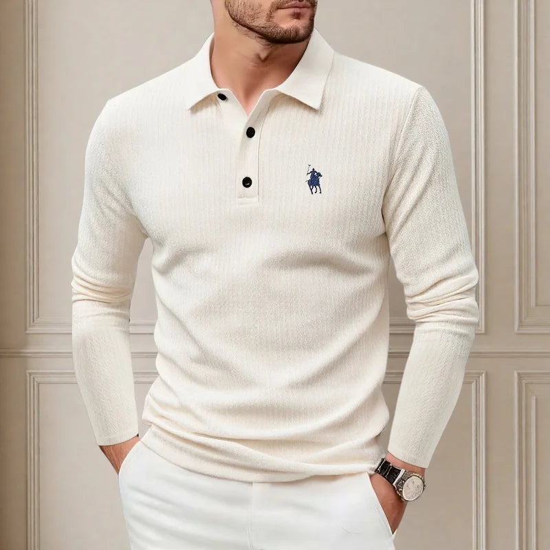 Camiseta Polo de Alta Gama, Bordada