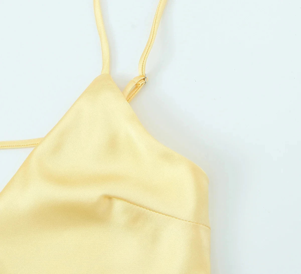 Vestido saten elegante sexy