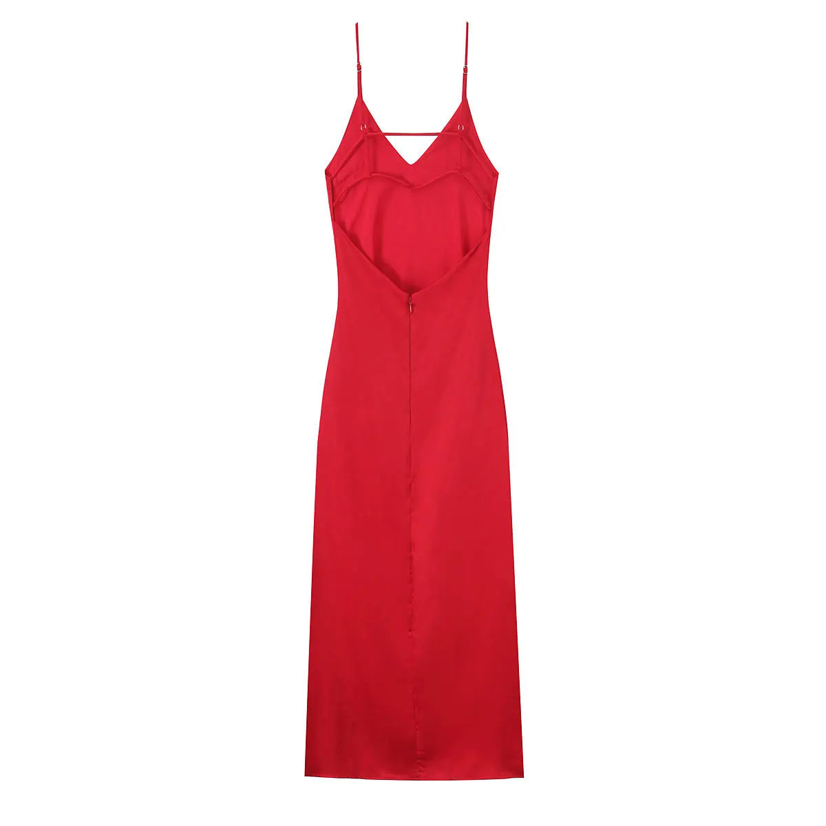 Vestido saten elegante sexy