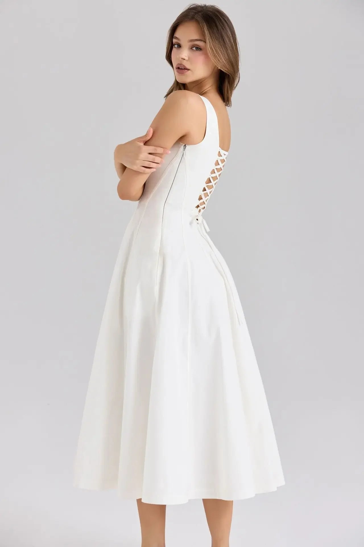 Vestido jardinera princesa