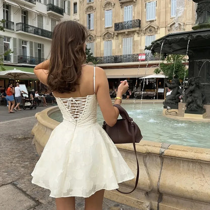 Vestido de lino elegante