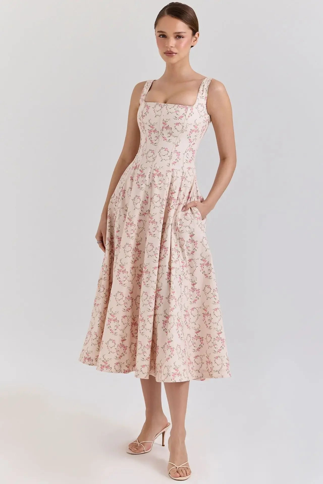 Vestido jardinera princesa
