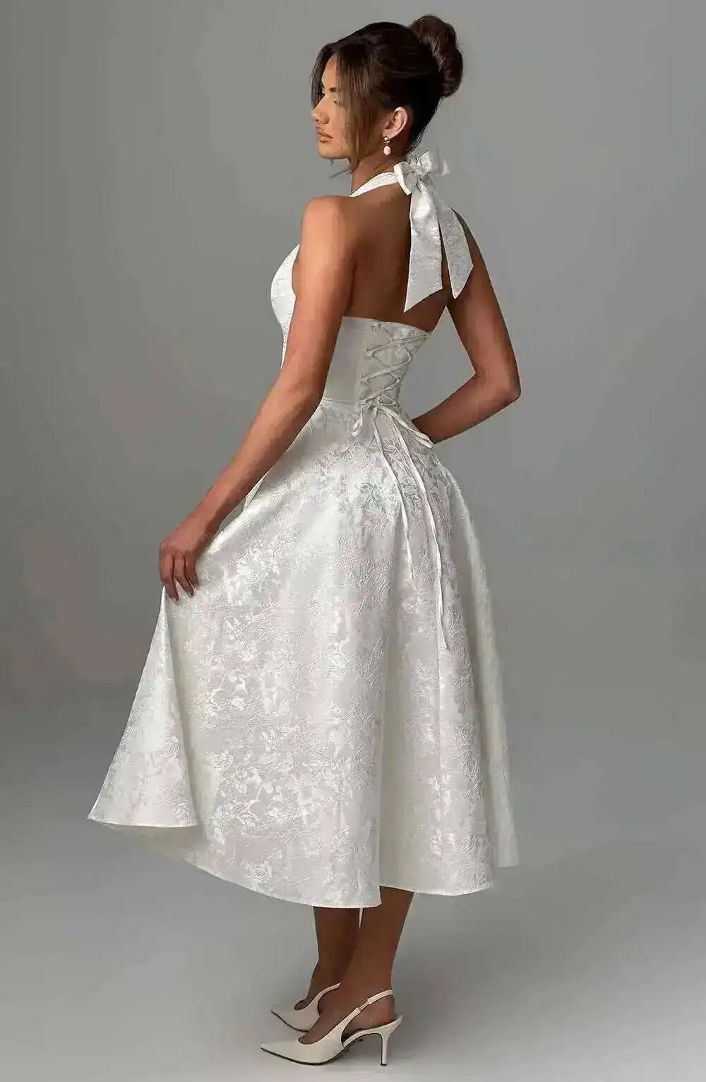 Vestido reina escotado