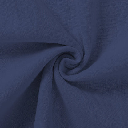 Pantalones de lino y algodón color solido