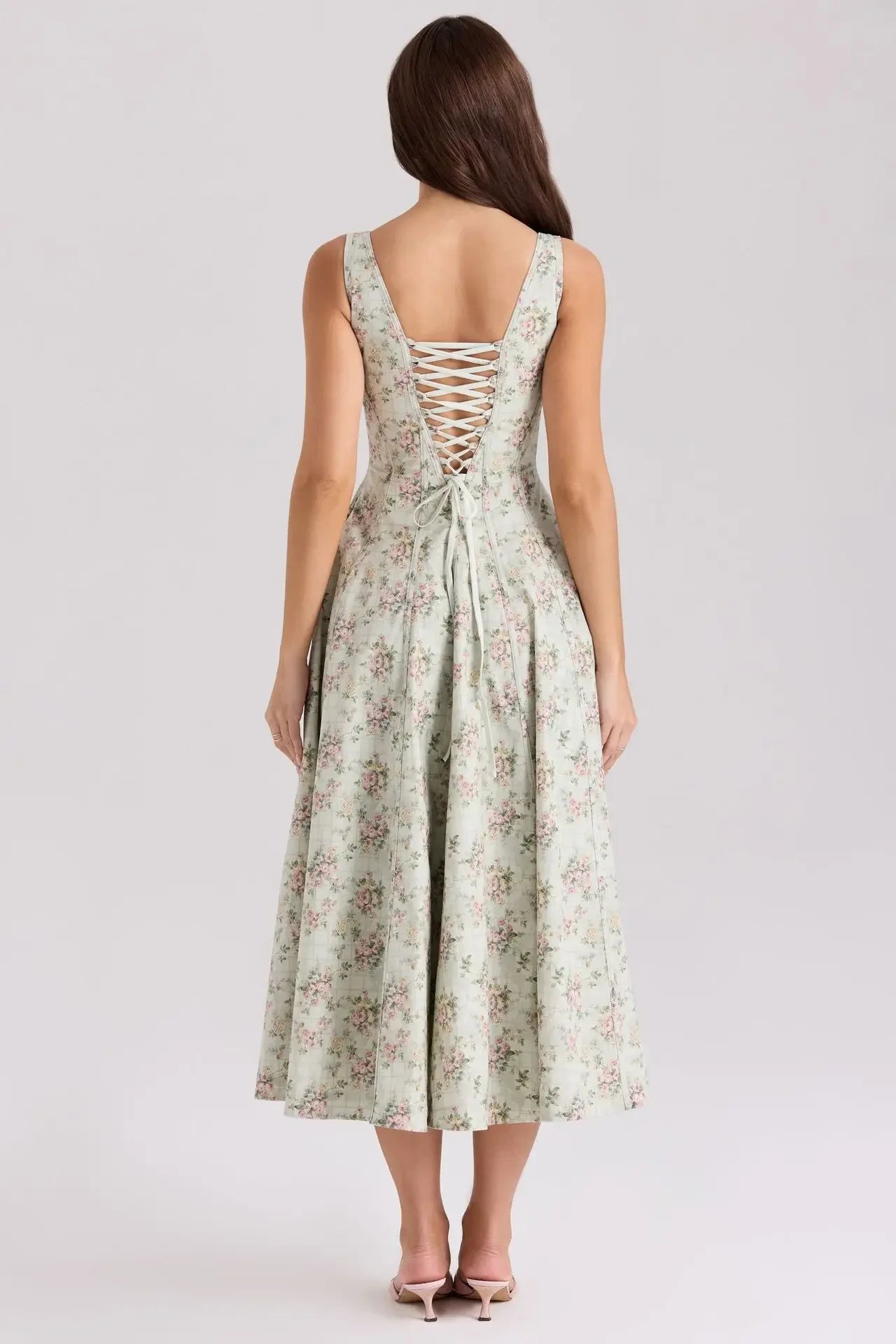 Vestido jardinera princesa