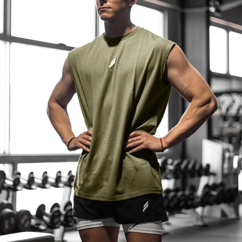 Camiseta deportiva sin mangas