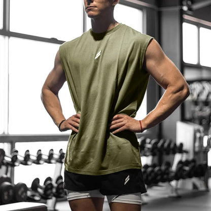 Camiseta deportiva sin mangas