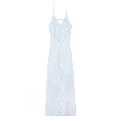 Vestido saten elegante sexy