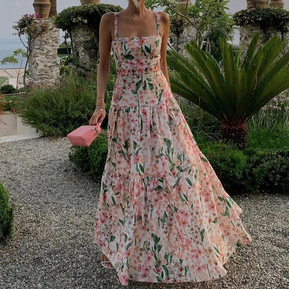 Vestido kayros floral elegante