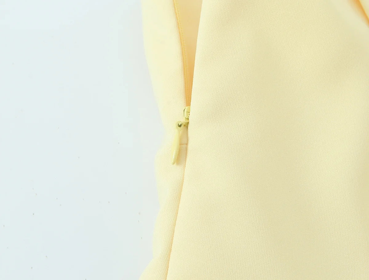 Women's Summer Sexy Sleeveless Bow Square Neck Tops
