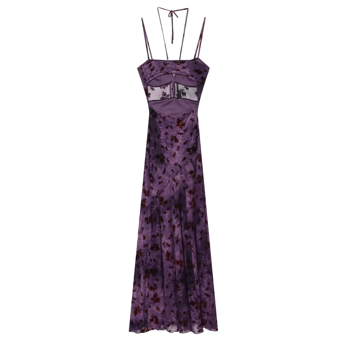 Vestido floral discreto elegante