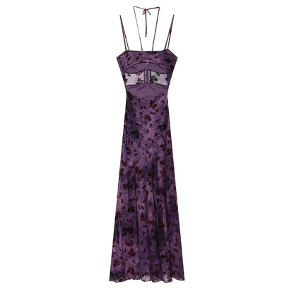 Vestido floral discreto elegante
