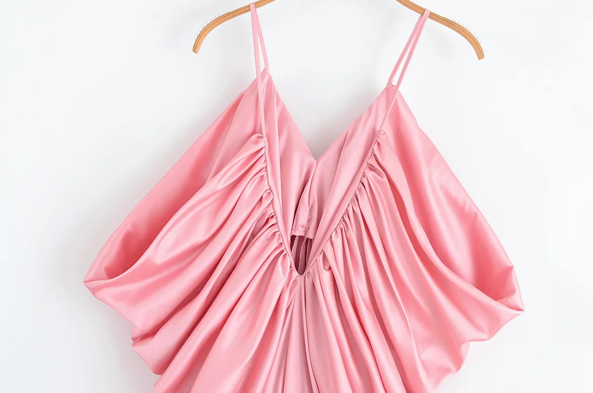 Vestido coctel largo elegante