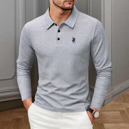 Camiseta Polo de Alta Gama, Bordada