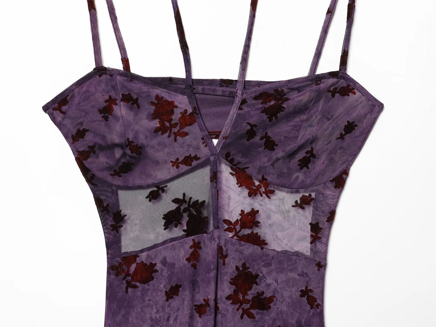 Vestido floral discreto elegante