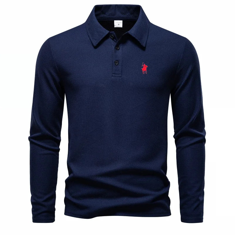 Camiseta Polo de Alta Gama, Bordada