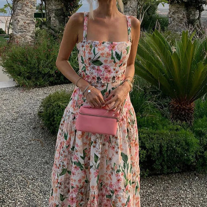 Vestido kayros floral elegante