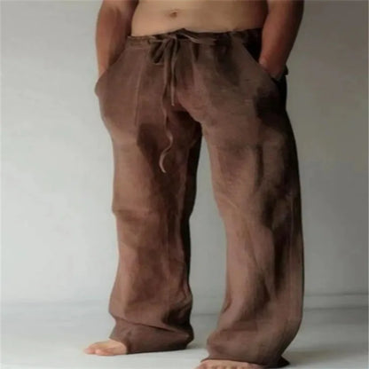 Pantalones de lino  algodón y lino